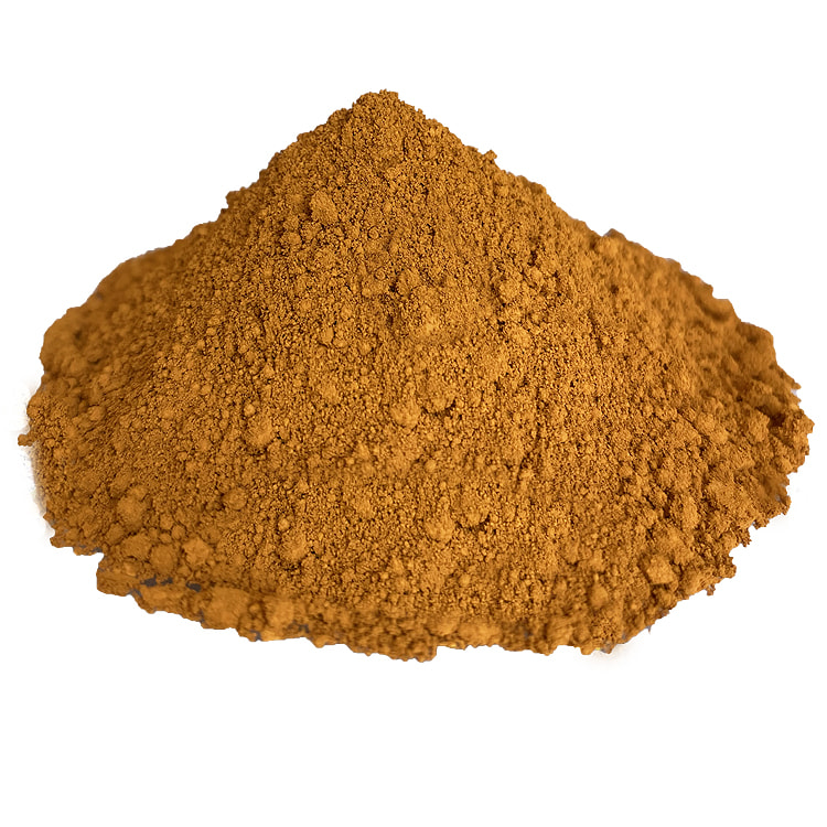 Pigmento amarillo de hierro y zinc amarillo 119
