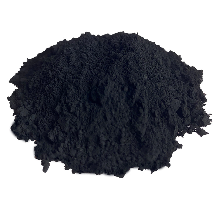Negro carbón (fase azul) 