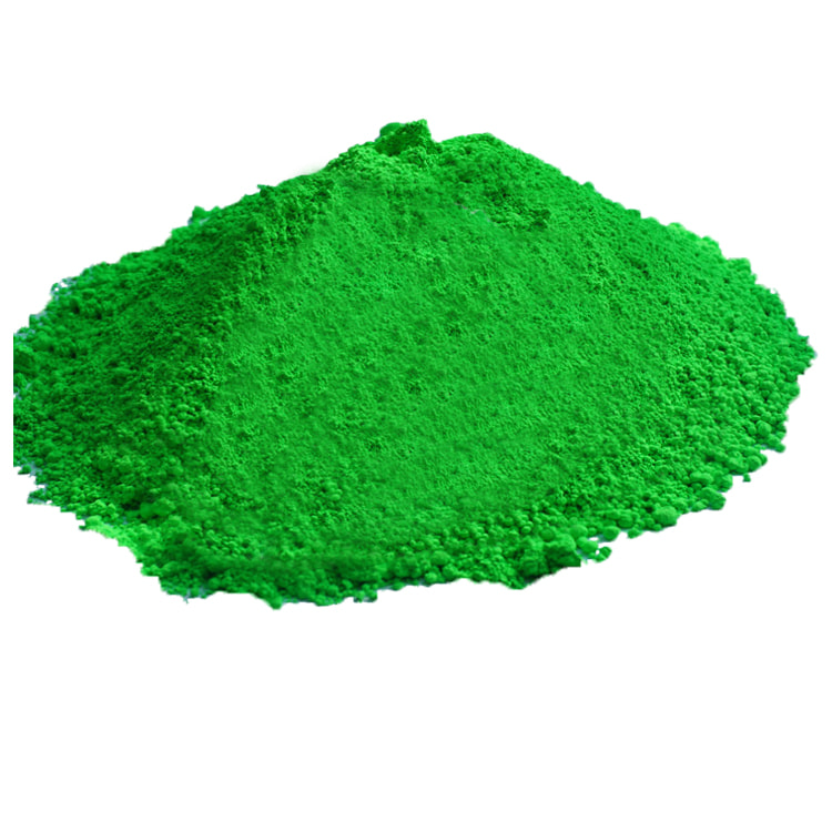 Pigmento fluorescente verde