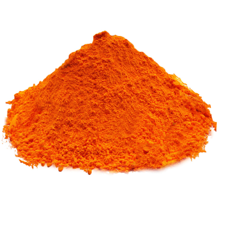Pigmento fluorescente naranja