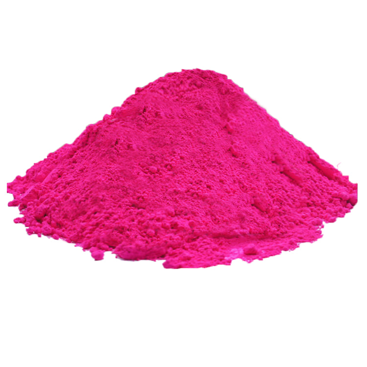 Pigmento fluorescente rosa