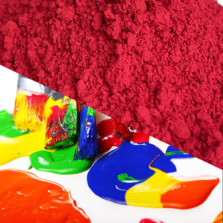 Pigmento rojo cadmio rojo 108