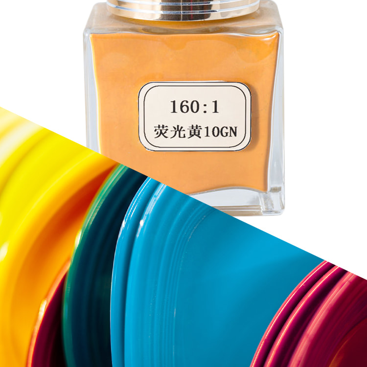 Amarillo fluorescente 10GN (160: 1)